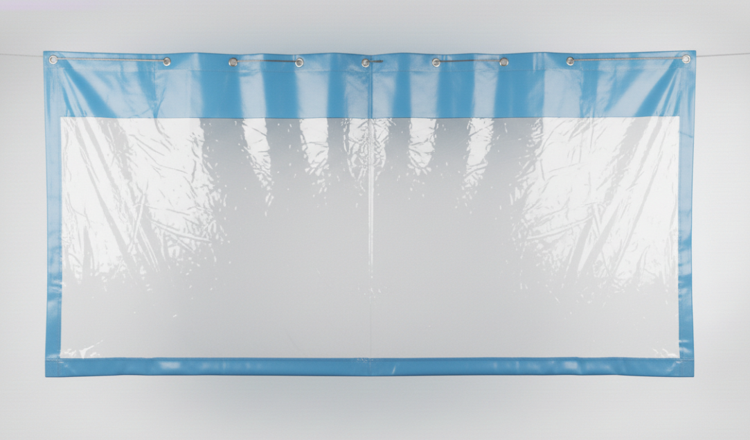 Штора для склада из пвх 2х6м