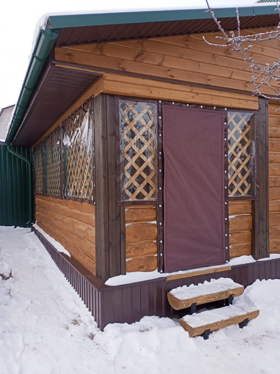 Мягкие окна 2000 микрон для лоджии